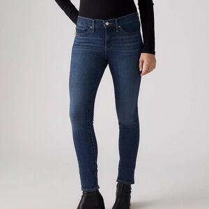 Levi's Bold Curve Skinny Blue Skinny Jeans with Stretch Denim 6/28